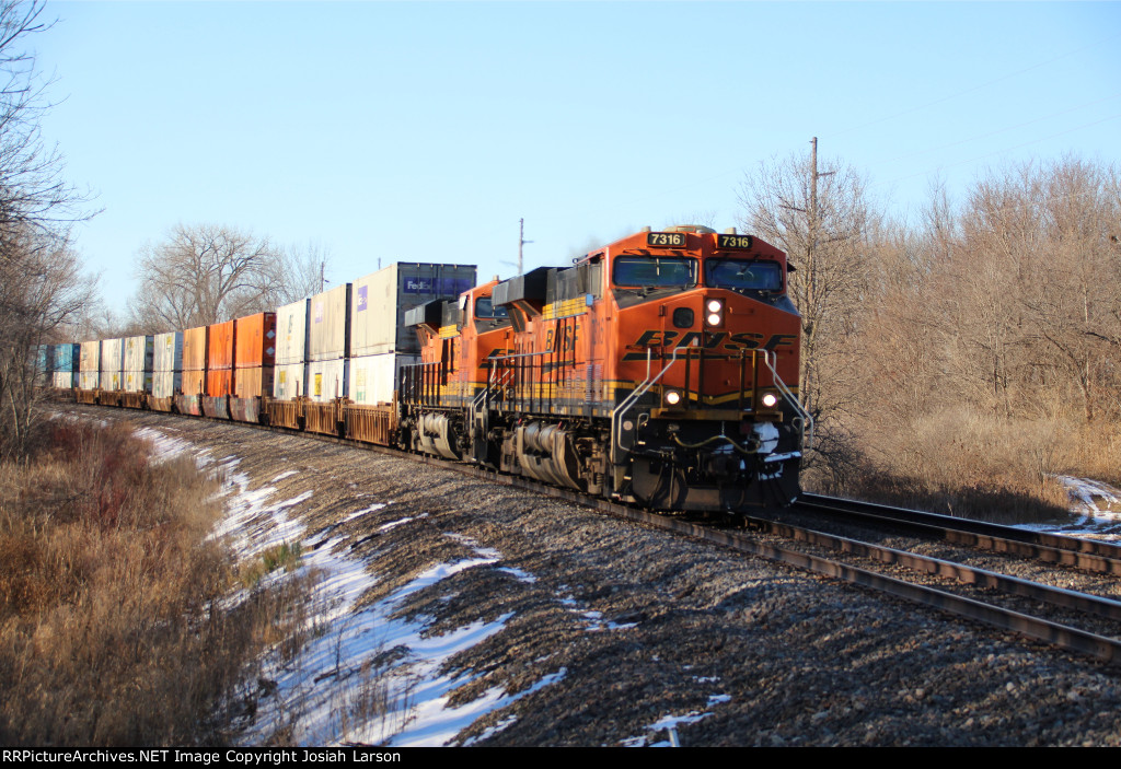 BNSF 7316 East